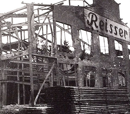 1943 - Zerstörung der Adolf Reisser KG Betriebsanlagen